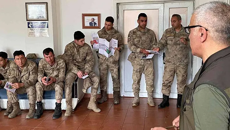 Iğdır'da Jandarma kaçak avlanmaya karşı eğitim aldı