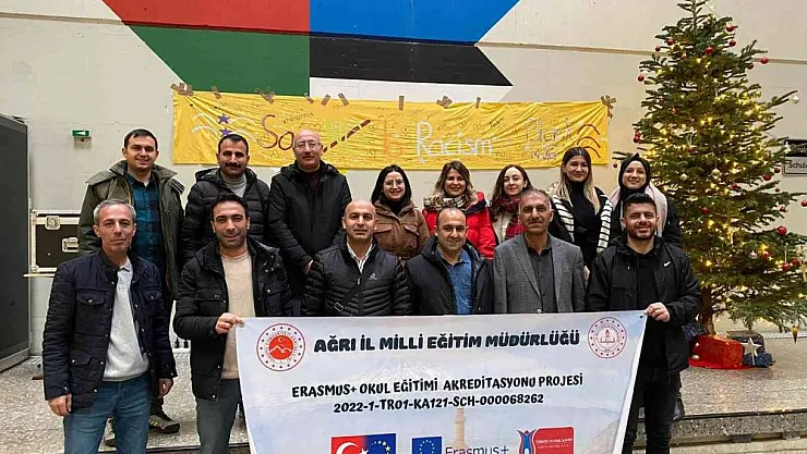 Ağrı'da öğretmenlerin Avrupa yolculuğu
