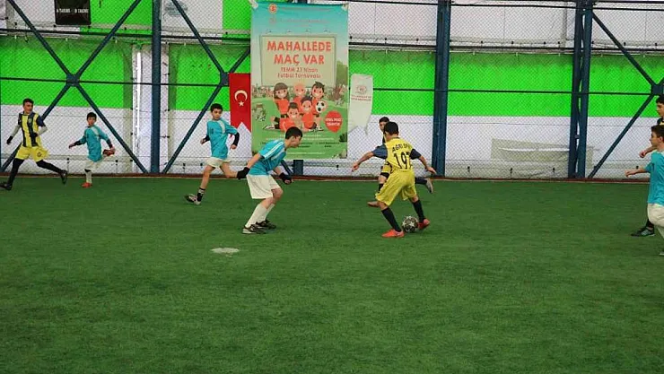 'Mahallede Maç Var' Ağrı'da başladı