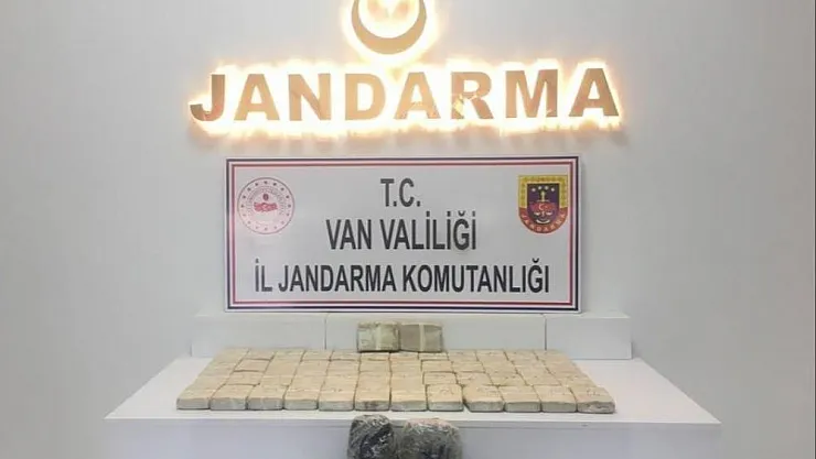 Başkale'de 32 kilo uyuşturucu ele geçirildi
