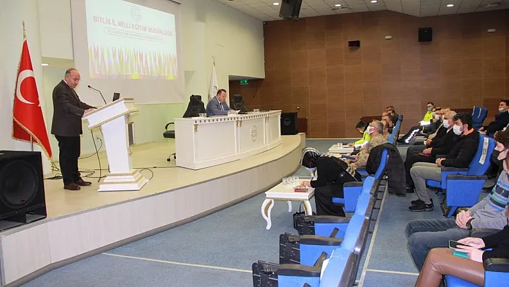 Bitlis'te 'Okul Güvenliği' toplantısı yapıldı