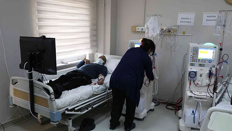 İlçede bulunan diyaliz merkezi hastaları il dışına gitmekten kurtarıyor

