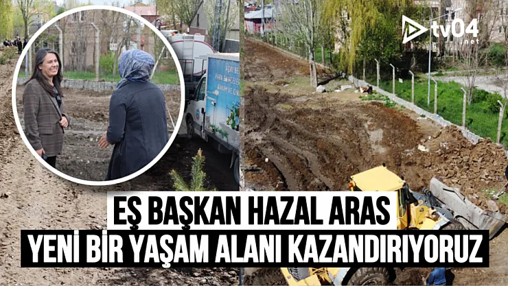 Ağrı Belediyesi Eş Başkanı Hazal Aras: 'Fatih Mahallemize Nefes Aldıracak Yeni Bir Yaşam Alanı Kazandırıyoruz'