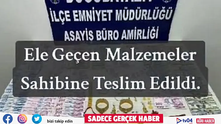 Ağrı'da 1 buçuk milyon değerinde akıl almaz hırsızlık!