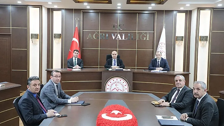 Ağrı'da '2. Seçim Güvenliği Toplantısı' yapıldı