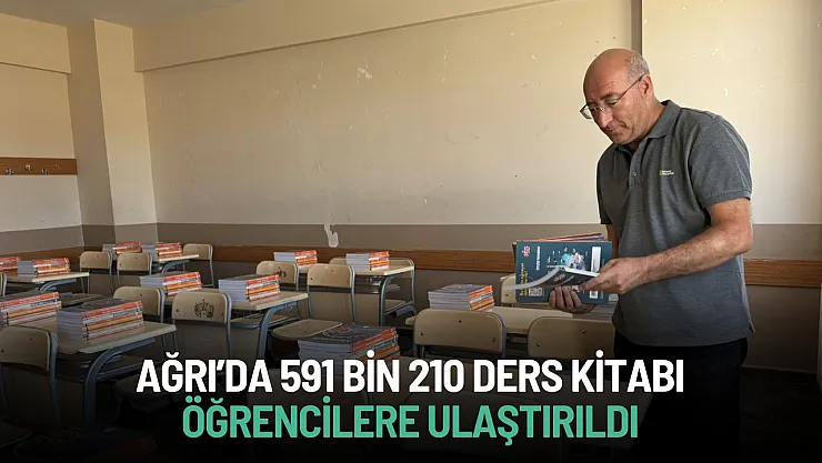Ağrı'da 519 Bin Ücretsiz Ders Kitabı Öğrencilere Ulaştırıldı