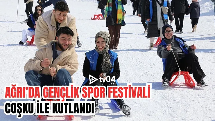 Ağrı'da Gençlik Spor Festivali Coşkuyla Kutlandı