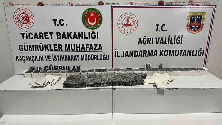 Ağrı'da kaçakçılık operasyonunda 4 gözaltı