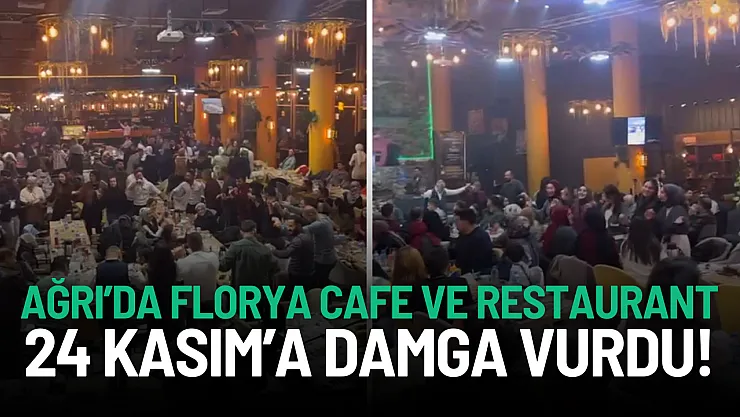 Ağrı'da Öğretmenler Günü'ne Florya Cafe Damga Vurdu!