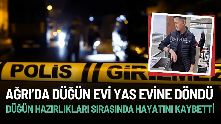 Ağrı'da Traktör Kazası Düğün Evini Yasa Boğdu
