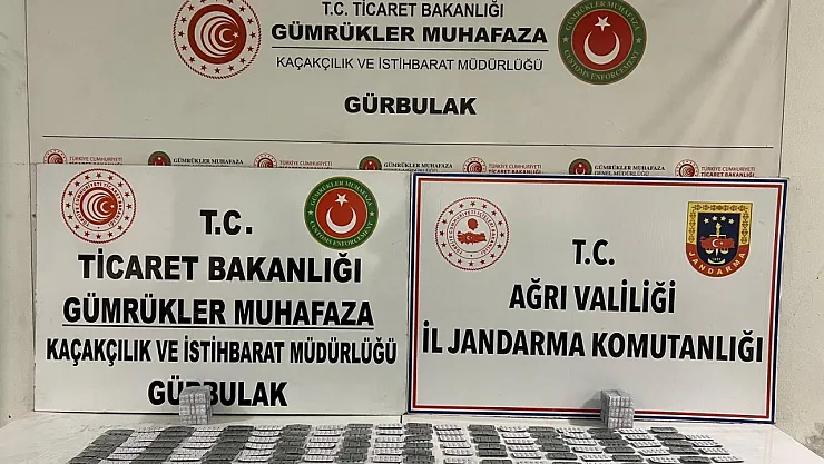 Ağrı'da Uyuşturucu Operasyonu: Tramadol ve Metamfetamin Ele Geçirildi