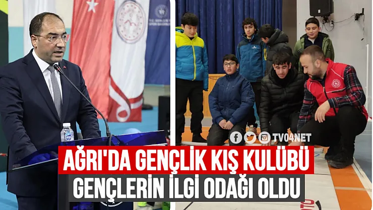Ağrı Gençlik ve Spor İl Müdürlüğü'nde Gençlik Kış Kulübü Heyecanı