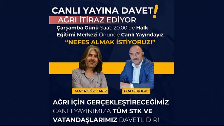 Ağrı İtiraz Ediyor! Halk Eğitim ve Kız Meslek Lisesi'nin Yerine Meydan İstiyor