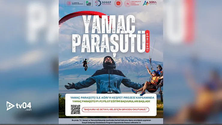 Ağrı Semalarında Yeni Bir Deneyim: Yamaç Paraşütü Eğitimi Başlıyor