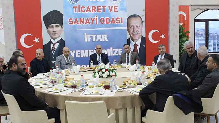 Ağrı Ticaret ve Sanayi Odası'ndan SMMM Camiası ile İftar Buluşması