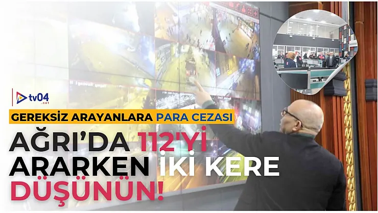 Ağrı Valiliği'nden 112 Acil Çağrı Merkezi İçin Önemli Uyarı