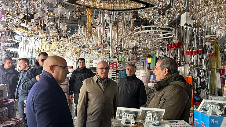 Ağrı Valisi Mustafa Koç'tan Esnaf Ziyareti