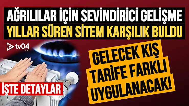 Ağrılıların yıllar süren sitemi karşılık buldu! Doğal gaz faturalarında yeni dönem