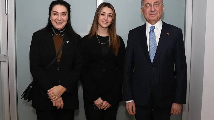 AK Parti Ağrı Milletvekili Ruken Kilerci, Dışişleri Komisyonu Başkanı Fuat Oktay'ı Ziyaret Etti