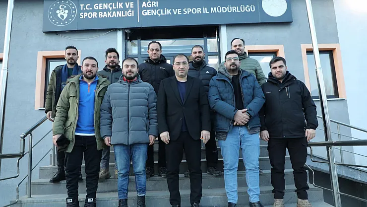 AKET'ten Ağrı Gençlik ve Spor İl Müdürü Ahmet Çelebi'ye Ziyaret