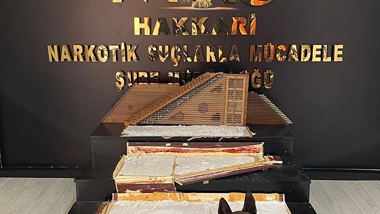 Enstrüman kılıfında metamfetamin ele geçirildi
