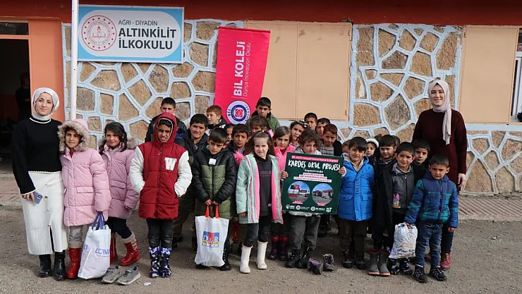 Çorlu BİL Koleji, Diyadin Altınkilit İlkokulu'nu Kardeş Okul Seçti
