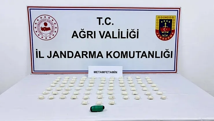Doğubayazıt'ta Uyuşturucu Operasyonu: 786 Gram Metamfetamin Ele Geçirildi