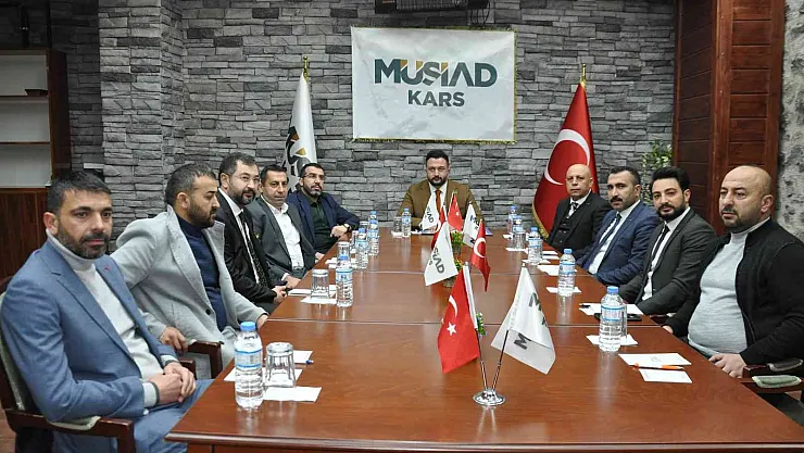 Kars Müstakil Sanayici ve İşadamları Derneği yeni yönetimini tanıttı