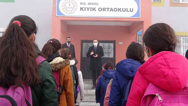 Muş'ta 2. Dönem için ders zili çaldı
