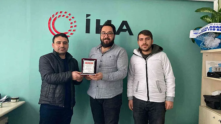 Tatvan Sesi Gazetesi'nden İHA'ya ziyaret
