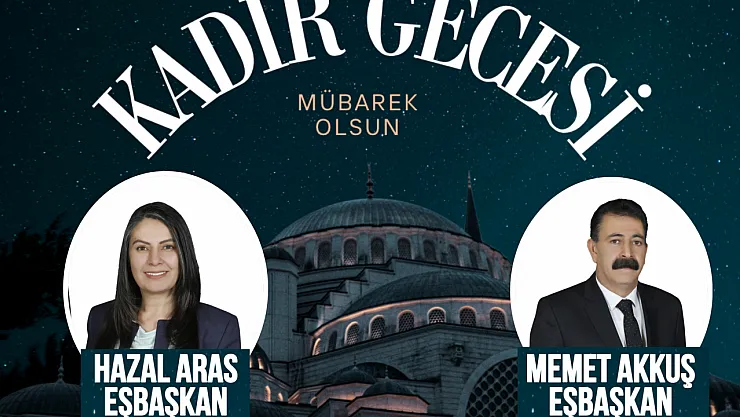 Hazal Aras ve Memet Akkuş Kadir Gecesini kutladı