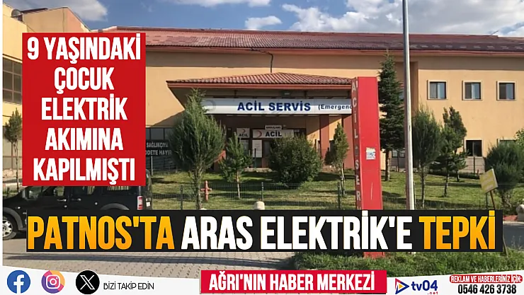 Patnos'ta Aras Elektriğe ihmal tepkisi