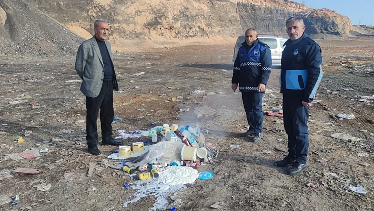 Patnos'ta Tarihi Geçmiş Ürünler İmha Edildi