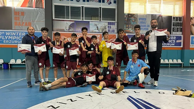 Patnos YİBO Futsalda bölge şampiyonu