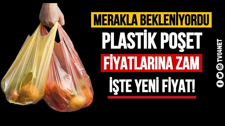 Plastik Poşet Fiyatına Zam: 1 Ocak 2025'ten İtibaren Yeni Fiyatla Satılacak!