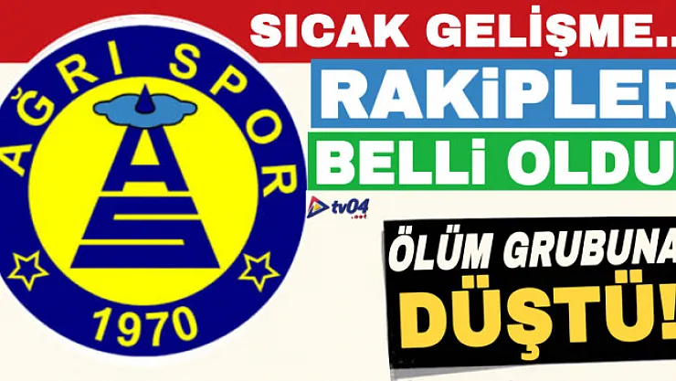 TFF 3. Lig'de grup kura çekimi yapıldı 'Ağrıspor' ölüm grubuna düştü