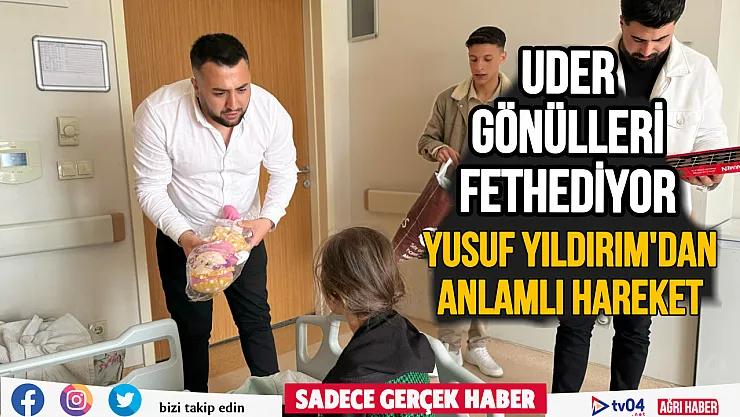 UDER, Bayram Sevincini Ağrı'daki Çocuklarla Paylaştı