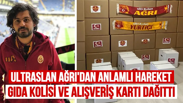 ultrAslan Ağrı Temsilciliği'nden Ramazan Ayında Büyük Destek