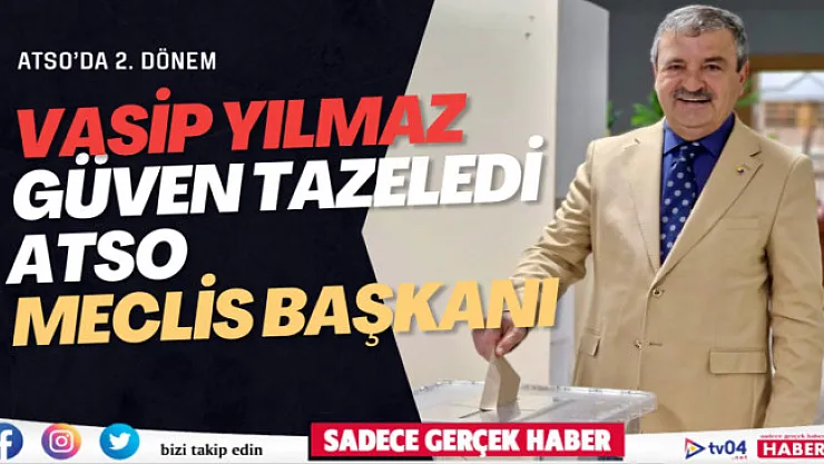 Vasip Yılmaz güven tazeledi