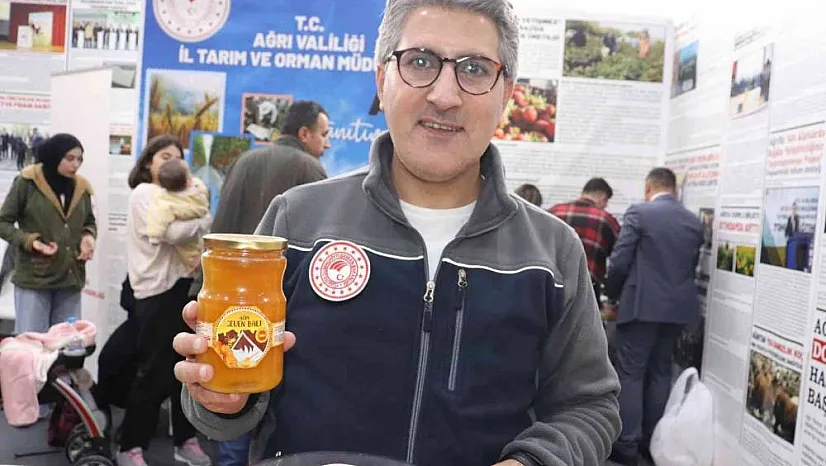 Ağrı'nın tescilli Geven Balı ve Diyadin Domatesi damaklarda iz bıraktı