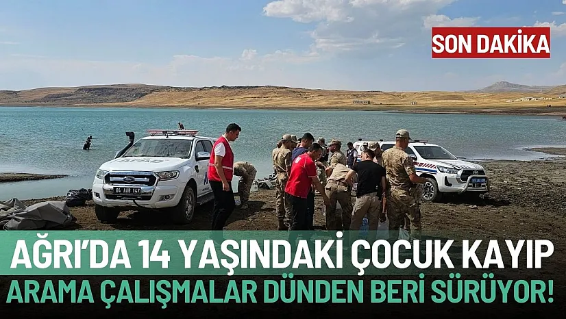 Ağrı'da 14 Yaşındaki Çocuk İçin Arama Çalışmaları Sürüyor