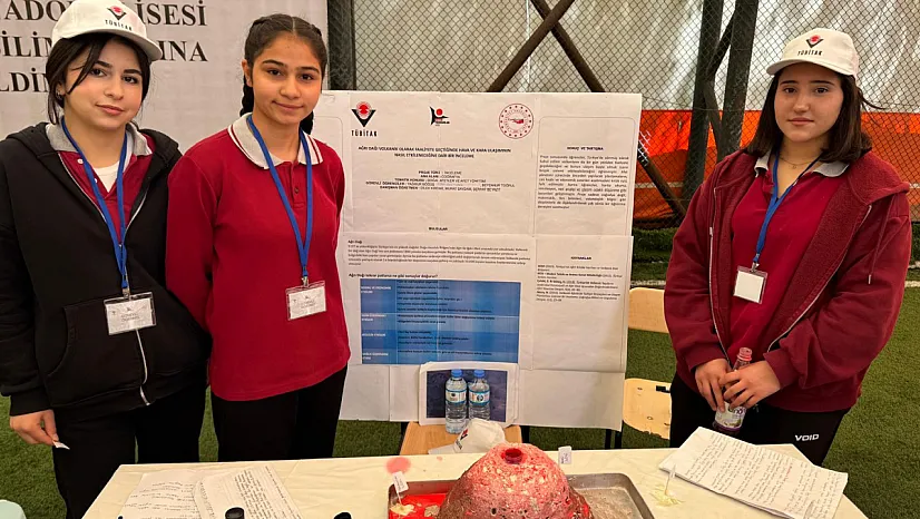 Ağrı'da 4006-TÜBİTAK Bilim Fuarları Coşkusu Devam Ediyor