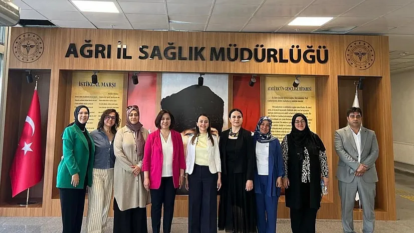 Ağrı'da Anne Dostu Hastane Denetimi Yapıldı: Sağlık Bakanlığı Heyeti Ağrı'da