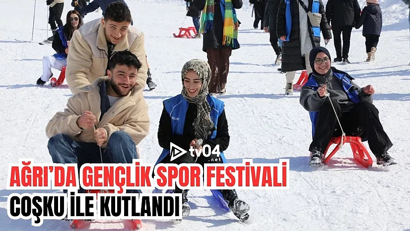 Ağrı'da Gençlik Spor Festivali Coşkuyla Kutlandı