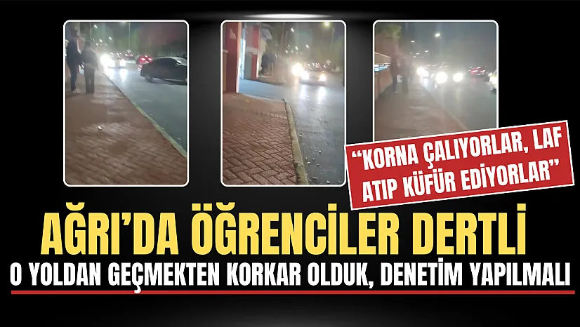 Ağrı'da öğrenciler dertli, yetkililerden yardım talep etti!