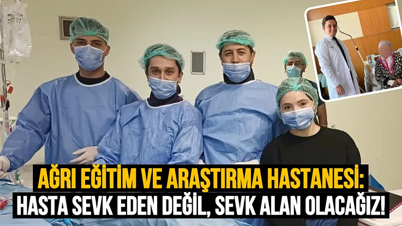 Ağrı Eğitim ve Araştırma Hastanesi Üroloji Kliniğinde Tarihi Başarı: Yeni Dönem Başladı