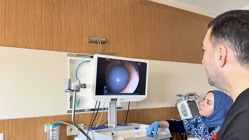 Ağrı Eğitim ve Araştırma Hastanesi'nde Mide Balonu ile 22 Kilo Verildi