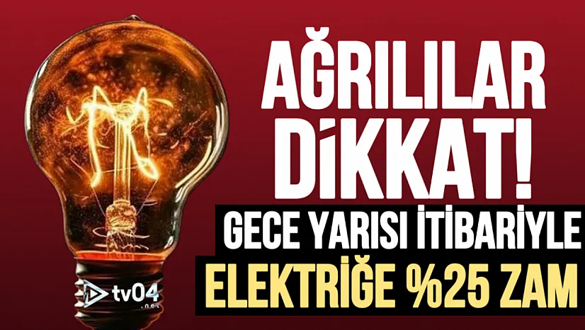 EPDK'dan Elektrik Zammı: Ağrı'da Konut Abonelerine Yüzde 25 Artış