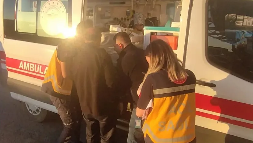Helikopter Ambulansla Ağrı'ya Getirilen Yenidoğan Bebek Tedavi Altında