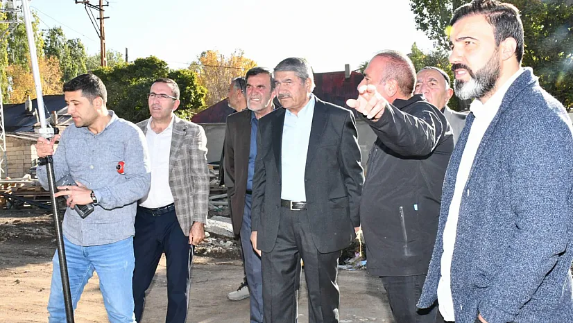 Patnos'a 25 Metrelik Yeni Yol: Başkan Taşkın İncelemelerde Bulundu